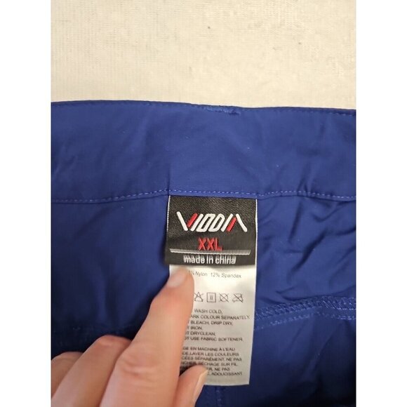 Viddia Womens Cargo Shorts XXL Blue Polyester NEW - Picture 5 of 7